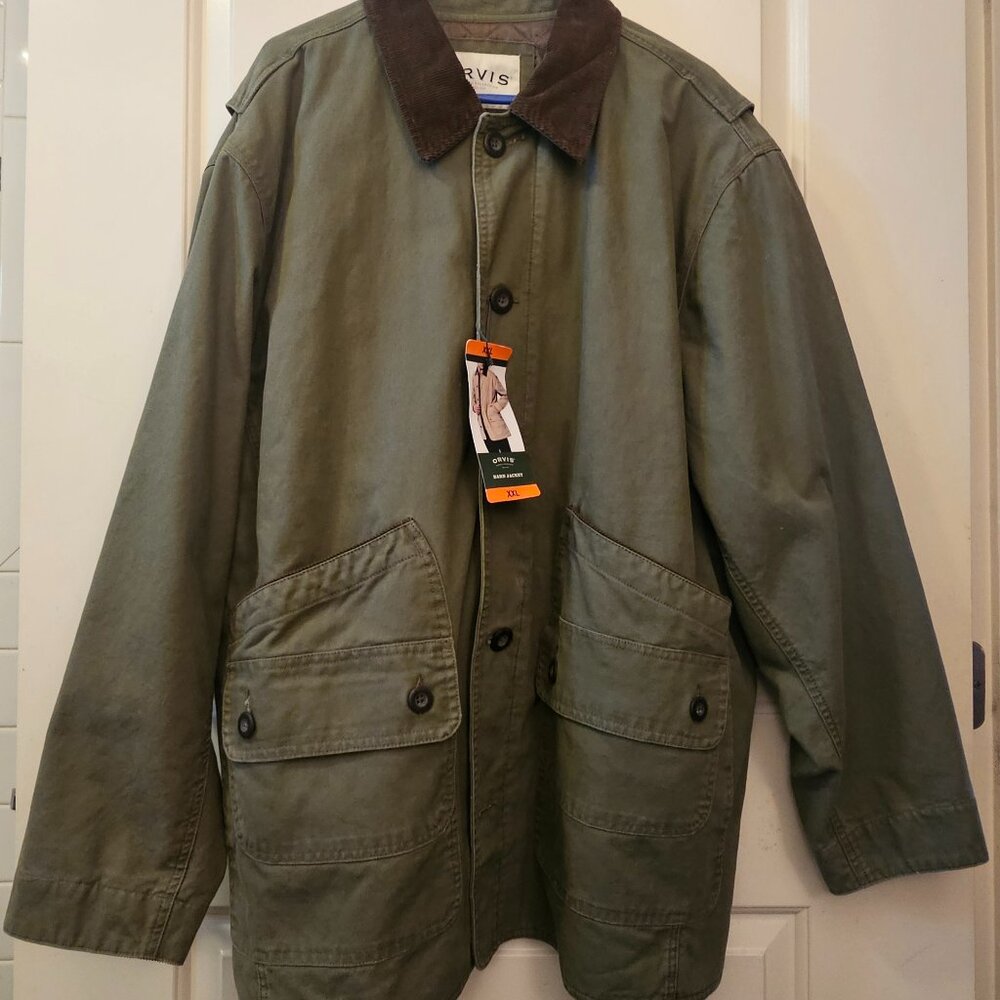 NWT Orvis Men's Classic Barn Jacket.